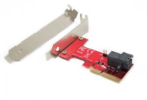 Ableconn PEXU2-131 PCI Express x4 Host Adapter Card with miniSAS HD for U.2 PCIe-NVMe SSD - Support Intel U.2 SSDs
