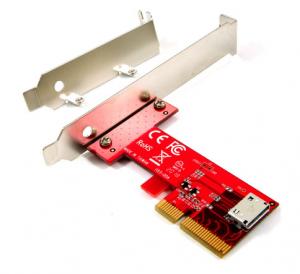 PEX-OL153 PCIe OCuLink SFF-8612 Adapter Card - PCI Express 4.0 4-Lane Card